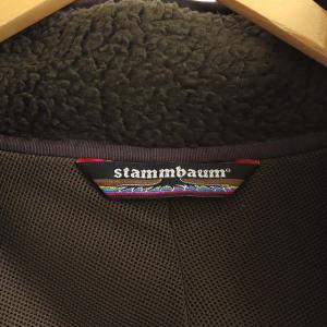 STAMMBAUM フリースジャケット ブルゾン アウター ジップアップ スタンドカラー ボア オーバーサイズ F カーキ