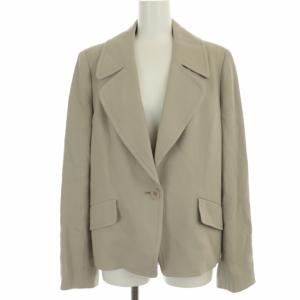 Aquascutum スーツ セットアップ テーラードジャケット シングル 1B 半袖 ミモレ丈 ウール 9