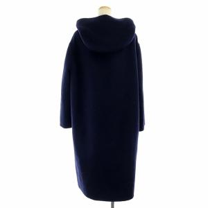 Theory SHAGGY DOUBLE FACE CLEAN DUFFLE COAT 19SS ダッフルコート ロング フード ウール