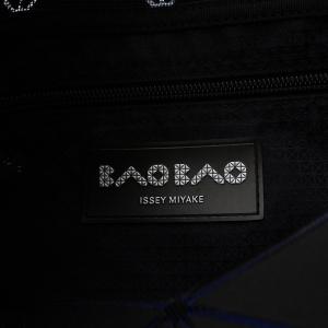 BAOBAO ISSEY MIYAKE トートバッグ ハンドバッグ エナメル ブルー