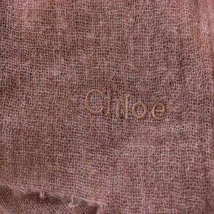 Chloe ストール マフラー ピンク
