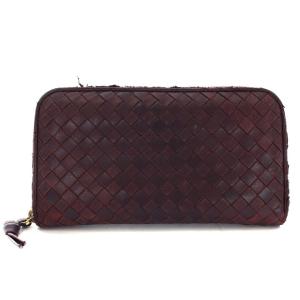 イントレチャート 長財布 パープル