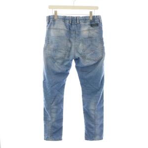 DIESEL KROOLEY デニムパンツ ダメージ加工 ジョグジーンズ スウェット イージー 30 ライトブルー