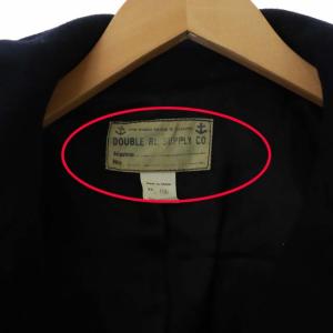 RRL メルトン Pコート ウール L 紺 