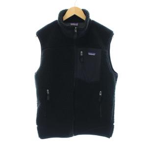 19AW Classic Retro-X Vest ベスト フリース ジップアップ M 黒 ブラック 23048