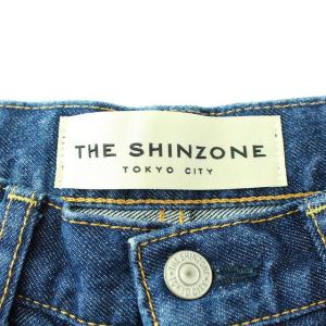 Shinzone ヒップスター HIP STAR 19AW デニムパンツ ジーンズ ジップフライ コットン 32 M インディゴ