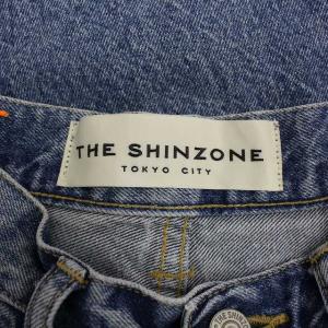 Shinzone 19SS デニムパンツ ジーンズ キャロット テーパード 32 L ライトブルー