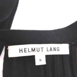 Helmut Lang 17SS TECHNICA TIE SWTR リブニット 変形 オープンバック 長袖 S ブラック