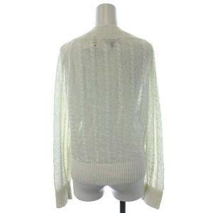 Theory 20SS SAG HARBOR TEXTURED PULLOVER ホワイト