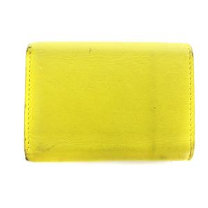 BALENCIAGA Papier ミニウォレット イエロー