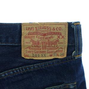 Levi's バレンシア工場製 USA製 ビッグE デニムパンツ ジーンズ インディゴ ヴィンテージ ボタンフライ W33 L36 紺 ネイビー