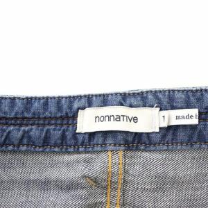 nonnative 14SS DWELLER 5P JEANS ブルー