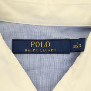 POLO RALPH LAUREN ロング丈シャツワンピース ライトブルー