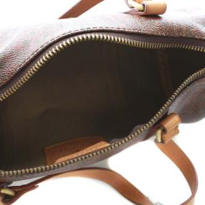 ETRO ペイズリー柄ミニボストンバッグ ブラウン