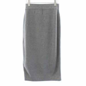 Theory 19AW ロイヤルウールマキシスカート ROYAL WOOL MAXI SKIRT ロング タイト イージー S グレー
