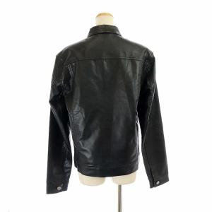 Theory ライダースジャケット シングル ラムレザー S ブラック