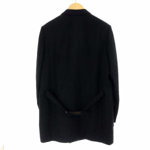 kolor kolor perpetual 13AW チェスターコート ロング ダブルブレスト カシミヤブレンド ウール 1 S 黒 ブラック