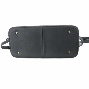 BARNEYS NEW YORK レザーハンドバッグ ブラック