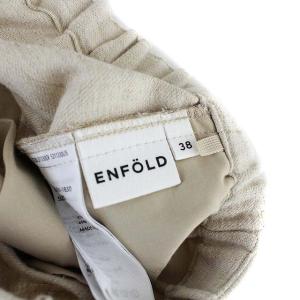 ENFOLD 19SS イージーワイドパンツ 38 ベージュ