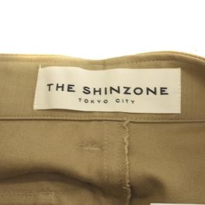 Shinzone 近年モデル ベイカーパンツ ジップフライ コットン 32 XS ベージュ