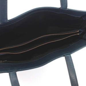 CELINE ヴィンテージ ハンドバッグ レザー ネイビー