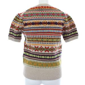 POLO RALPH LAUREN 20AW ニット セーター ノルディック柄 ウール カシミヤ XS マルチカラー