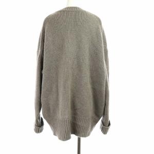 GALERIE VIE 19AW ファイン ウール クルーネック プルオーバー ニット セーター