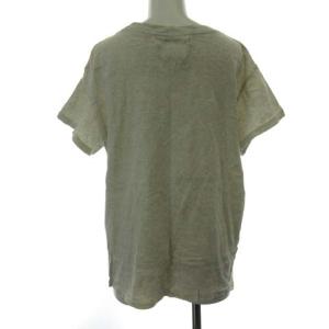 REMI RELIEF ロゴプリントTシャツ F グレー