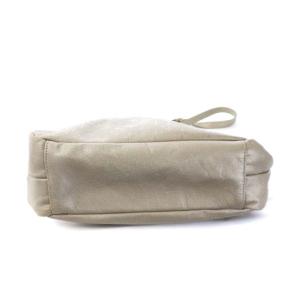 russet ショルダーバッグ 総柄 レザー ゴールド