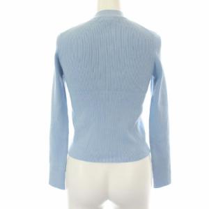 MADISONBLUE 18SS リブニットカーディガン 00 ライトブルー 