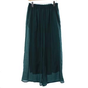 20SS JACQUARD EASY PANTS M グリーン