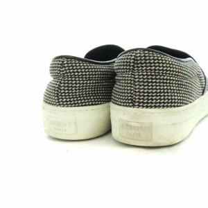 CELINE フィービー期 スリッポン フラットシューズ スニーカー 36 23.0cm 紺 白 