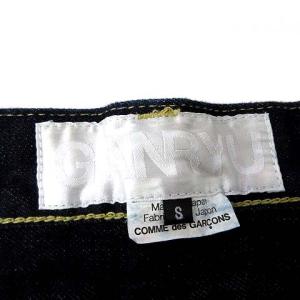 FUMITO GANRYU COMME des GARCONS AD2012 ひざ丈デニムスカート S インディゴ