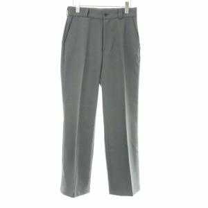 センタープレスパンツ スラックス ワイド 36 S グレー