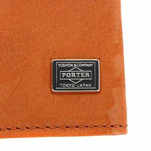 PORTER 吉田カバン PORTER WONDER カモフラレザーパスケース オレンジ