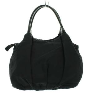 kate spade new york ナイロンパテントレザートートバッグ ブラック