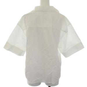 MM6 Maison Margiela 半袖Vネックブラウス 40 ホワイト
