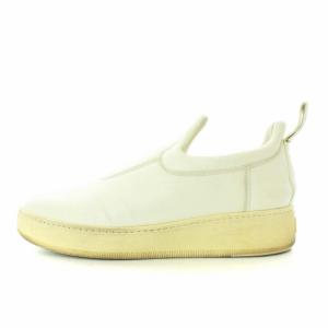 CELINE フィービー期 Pull On スリッポン レザー 27.0cm 白