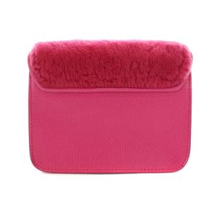 FURLA メトロポリス ショルダーバッグ ポシェット チェーン ボア ピンク