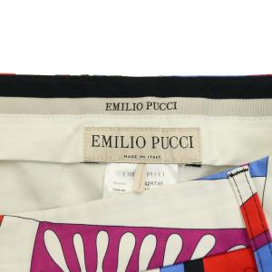 Emilio Pucci 総柄クロップドパンツ M マルチカラー