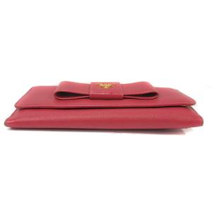 PRADA 二つ折り財布 ピンク