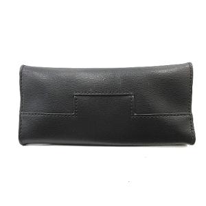 TORY BURCH ロゴレザーミニショルダーバッグ ブラック