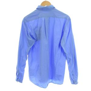 DIGAWEL ワイシャツ 長袖 無地 2 M ブルー