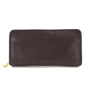 アナグラム 長財布 ブラウン