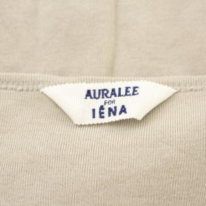 AURALEE × IENA 20AW プルオーバー長袖VネックTシャツ 1 グレー