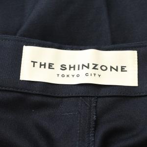 Shinzone ベイカーパンツ スラックス 34 XS 紺 ネイビー