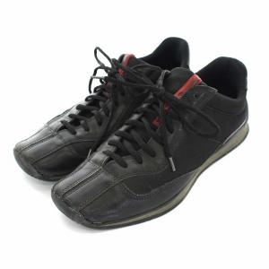 PRADA SPORT ローカットスニーカー 7.5 ブラック