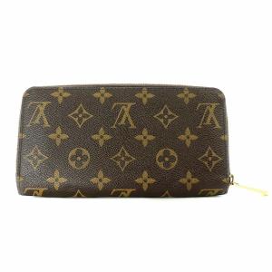 LOUIS VUITTON ジッピーウォレット モノグラム ブラウン M60017