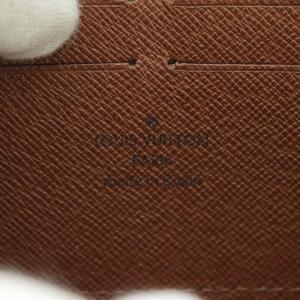 LOUIS VUITTON ジッピーウォレット モノグラム ブラウン M60017