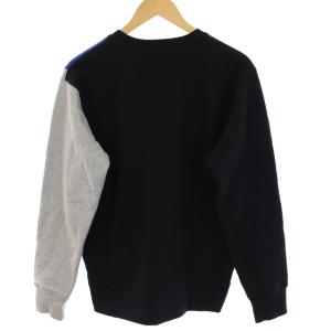 Supreme 16SS PANELLED CREWNECK トレーナー S 黒